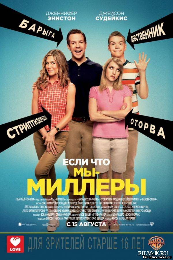 Мы Миллеры (2013) HDrip